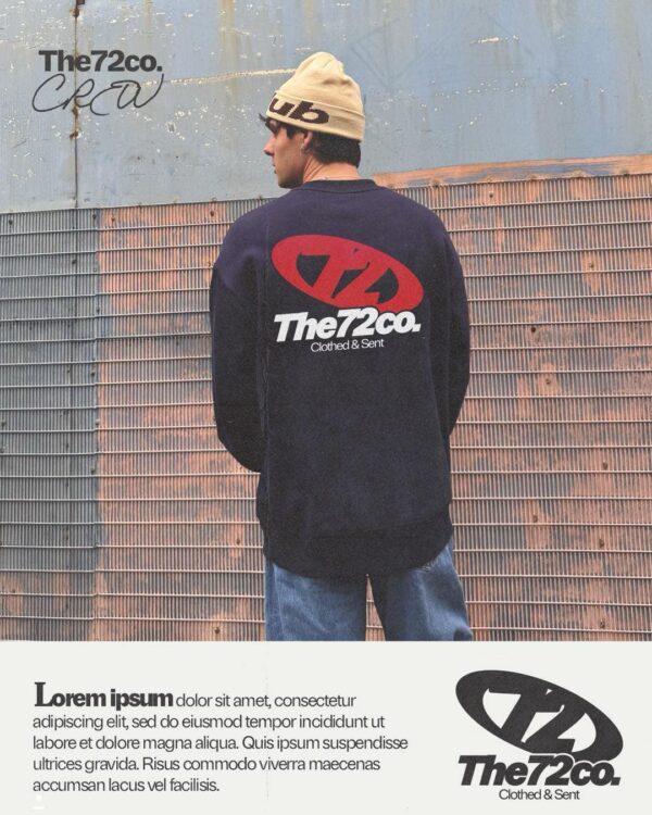 The72co. - crew sweatshirt